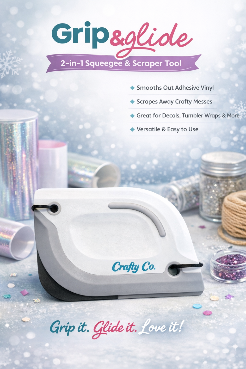 Crafty Co Grip & Glide Squeegee