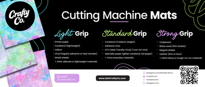 Crafty Co Cutting Machine Mats 3-Pack